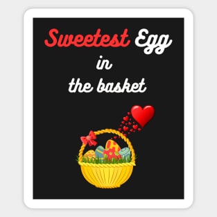 Special person funny Easter Couple saying for Sweet people sweet tooth easter Sticker